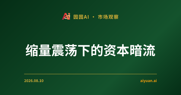 缩量震荡下的资本暗流:当平淡的指数遇上 -1.57 亿的期权金差,谁在离场?