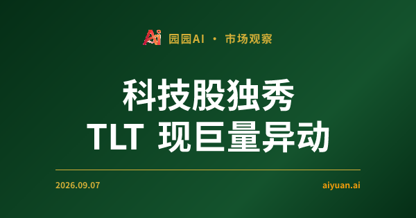 科技股分化走强:NVDA 发出买入信号,TLT 期权惊现巨量押注,通胀数据前夕如何布局?